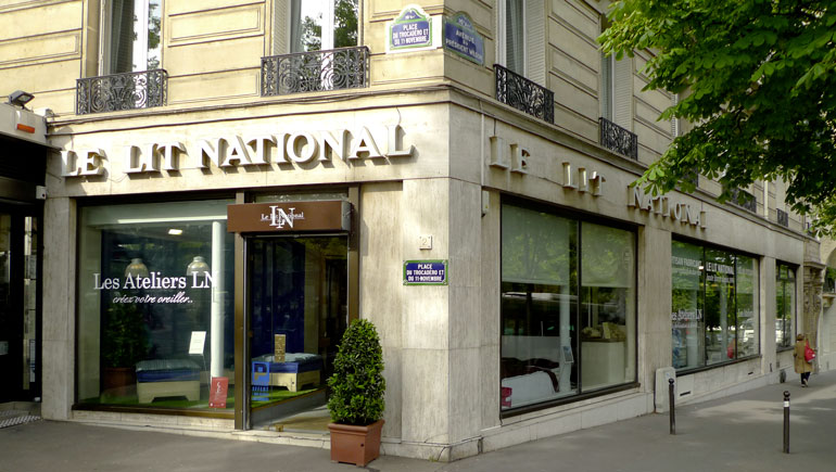 le lit national avant opc travaux renovation boutique commerce