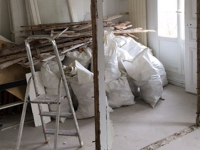 Slider galic ouverture mur porteur avant